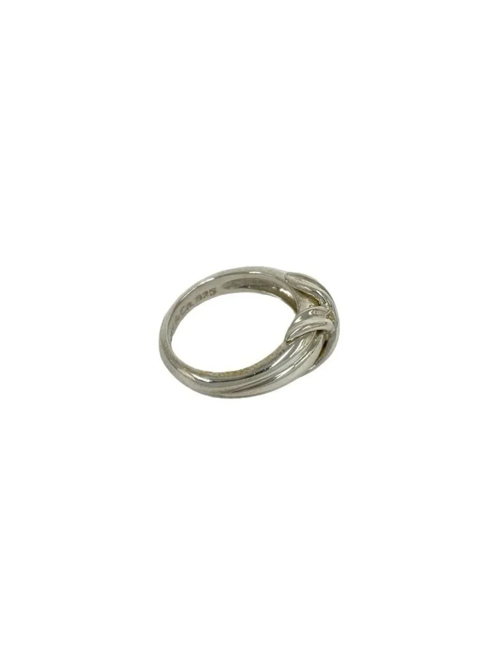 Tiffany & Co Signature Cross Ring 925 Sterling Silver